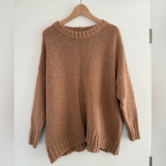 Aerie “Big Sky” Oversized Wool + Alpaca Blend Sweater, size small. So soft!!! - Picture 2 of 8
